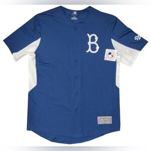NEW BROOKLYN DODGERS BASEBALL JERSEY JACKIE ROBINSON KOUFAX AUTHENTIC MLB